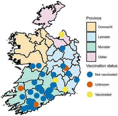 Prevalence of respiratory disease in Irish preweaned dairy calves using hierarchical Bayesian latent class analysis